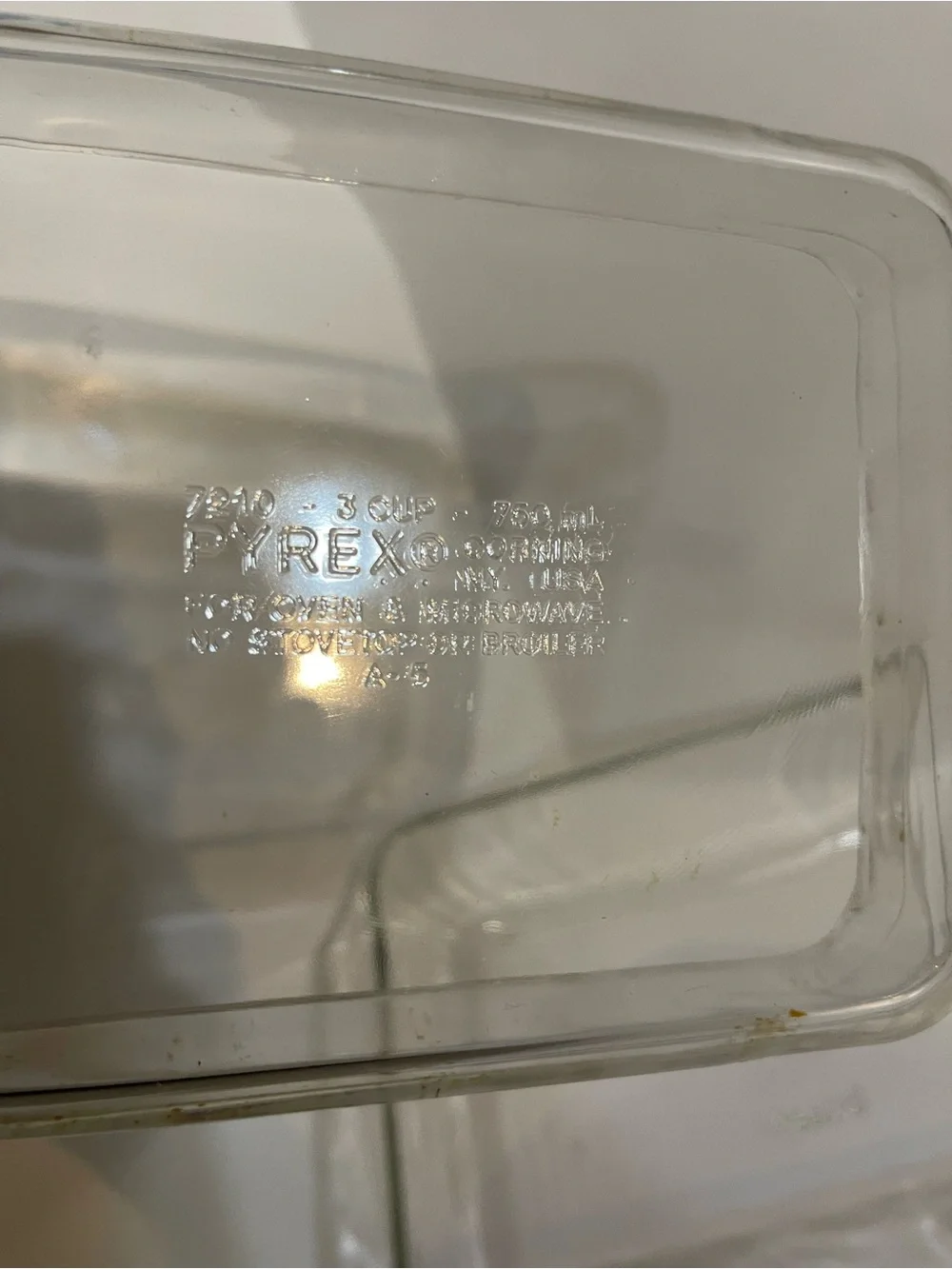 2 Rectangular Pyrex Aqua Glass baking Dishes Medium & Small